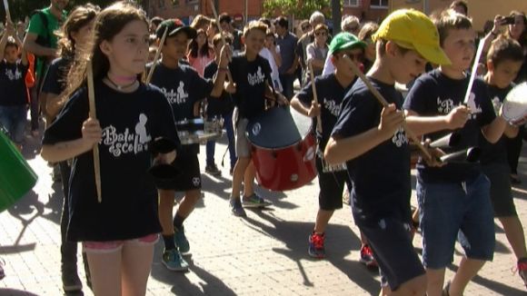 La Festa de la Percussió fa vibrar Sant Cugat amb els ritmes infantils