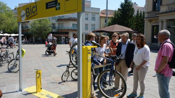El RACC instal·la a Sant Cugat les dues primeres estacions d'autoreparació de bicicletes del país