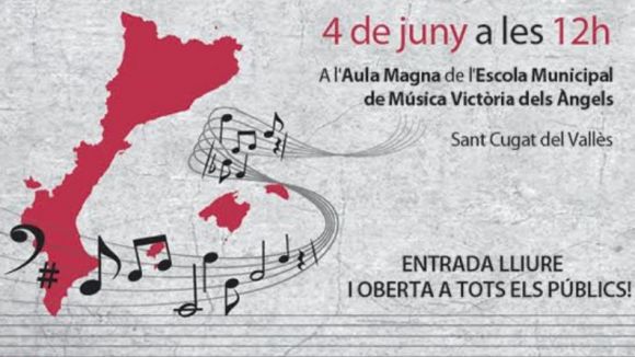 La música dels Països Catalans protagonitza avui el concert de final de curs de l'EMTSC