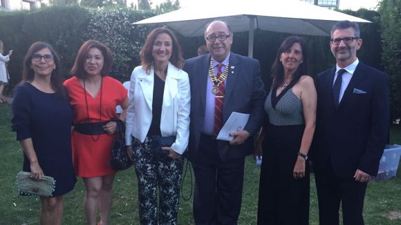 Josep Maria Vallès i Protecció Civil reben el Paul Harris i el premi Venus del Rotary