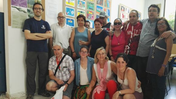 El grup de pintura de l'Espai de Lleure de l'Ateneu, satisfet amb el treball del curs
