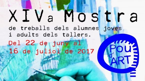 Pou d'Art inaugura avui la 14a mostra de treballs dels alumnes dels taller al Casal de Mira-sol