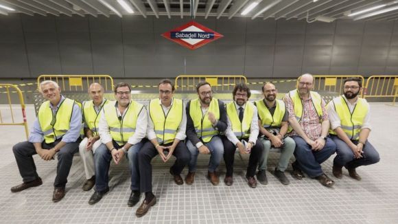 Alt: Entren en funcionament les noves estacions de FGC a Sabadell