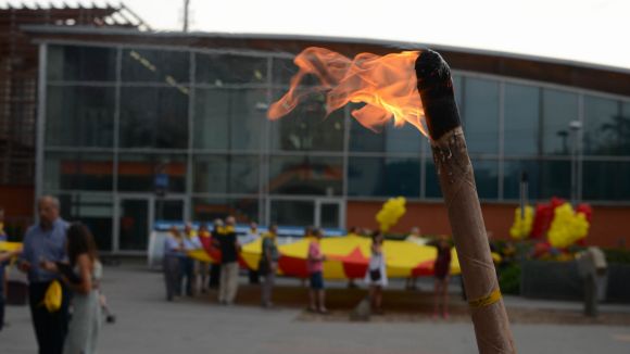La Flama del Canigó arriba avui a Sant Cugat i també a Valldoreix