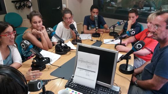 Els alumnes de l'escola Tretzevents parlen del seu projecte solidari amb la protectora El Cau Amic