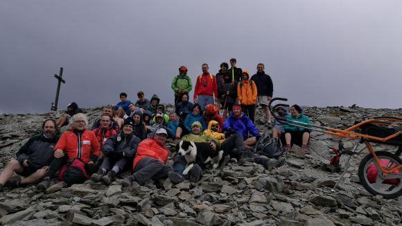 Rodamunt puja per primera vegada una persona en cadira de rodes al Puigmal