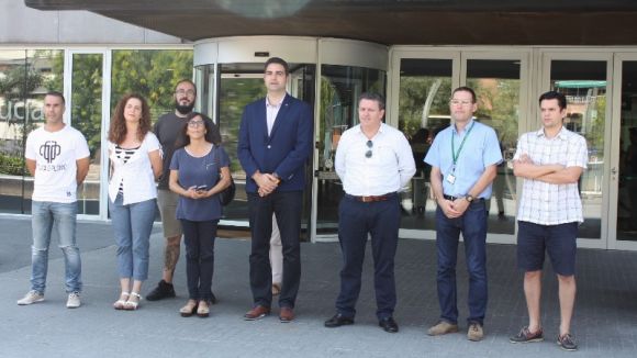 Sant Cugat recorda el vintè aniversari de l'assassinat de Miguel Ángel Blanco amb un minut de silenci