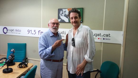 L'actor i dramaturg Ramon Madaula visita el 'Molta Comèdia'