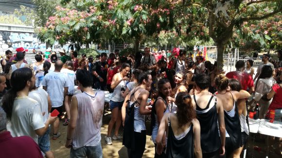 La colla Mutantes planer@s guanya les Olimpíades Bandarres de la Festa Major de la Floresta