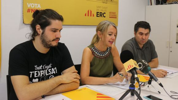 Els regidors d'ERC-MES suspenen l'activitat institucional en protesta al 'setge de l'Estat espanyol'