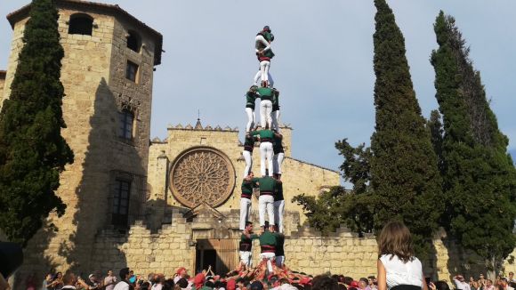 La diada castellera i el castell de focs, propostes destacades del darrer dia de Festa Major