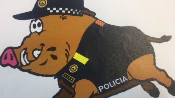 La Policia Local inicia una campanya per posar nom a la nova mascota d'educació viària