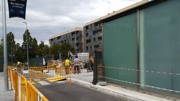 Afectacions al trànsit a la cruïlla de Francesc Macià amb el carrer de la Creu fins demà a les vuit del matí