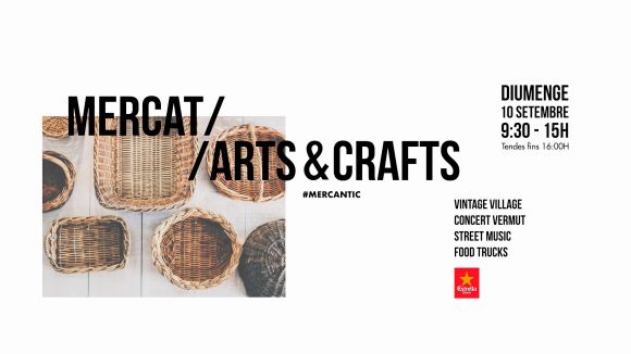 El Mercat d'Arts and Crafts arriba aquest diumenge al Mercantic