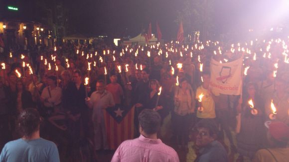 La 4a Marxa de Torxes torna avui per obrir els actes de la Diada a Sant Cugat