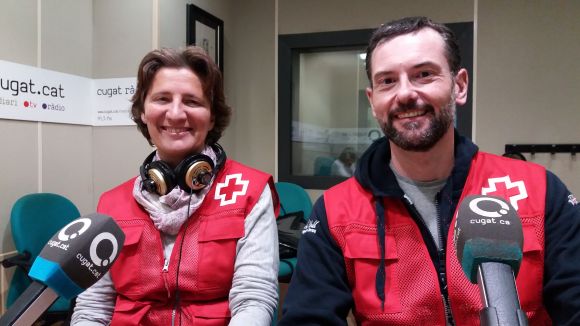 Creu Roja apropa al magazín la tasca dels voluntaris que treballen a l''Espai històric'