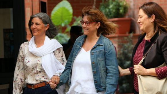 La santcugatenca Natàlia Garriga, en llibertat amb càrrecs després de declarar en l'operació contra l'1-O