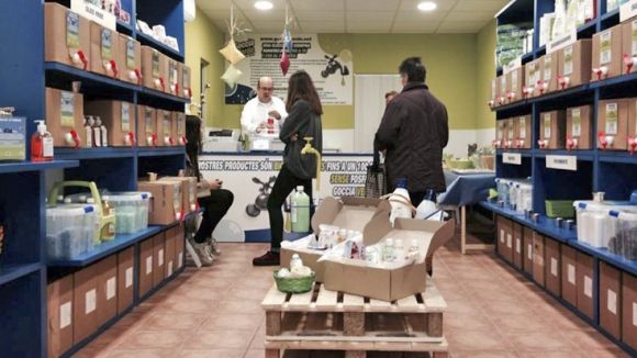 Goccia Verde obre avui una botiga de productes ecològics al carrer de Martorell
