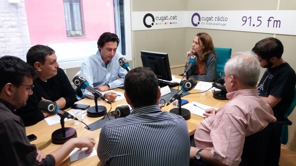 Els partits analitzen l'última hora de l'1-O a la tertúlia 'El Gall del Monestir'