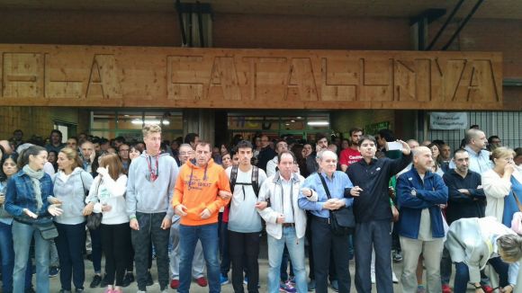 La 'força del poble', avui present en les activitats per recordar l'1-O