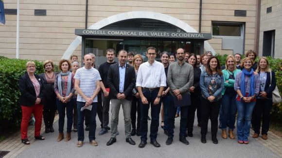 Condemna dels alcaldes del Vallès Occidental a les 'desproporcionades' càrregues policials de l'1-O
