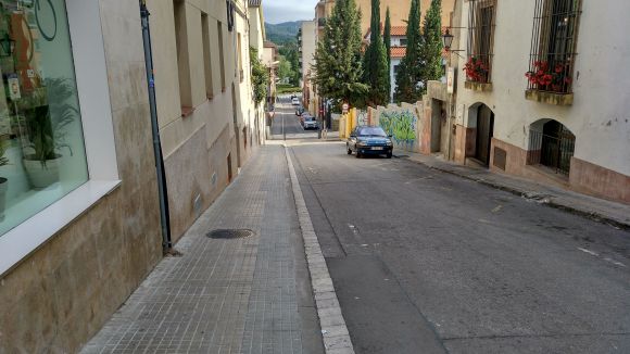 Comencen les obres de vianantització dels carrers de Balmes i Sant Medir