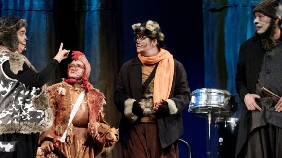 Pot Teatre porta avui al Teatre-Auditori l'espectacle infantil 'Els músics de Bremen In concert'