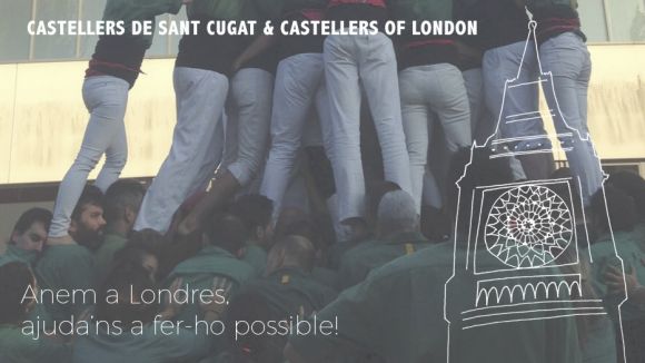 Els Castellers de Londres reben els Gausacs en un cap de setmana d'actuacions i germanor