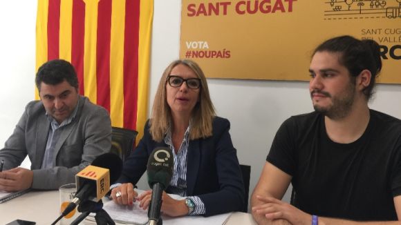 ERC-MES exigeix a l'alcaldessa que trenqui l'acord de govern amb el PSC 'per dignitat'