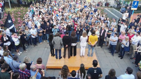 Alt: L'ANC fa una crida a concentrar-se aquest dijous davant l'ajuntament per l'alliberament dels 'Jordis'