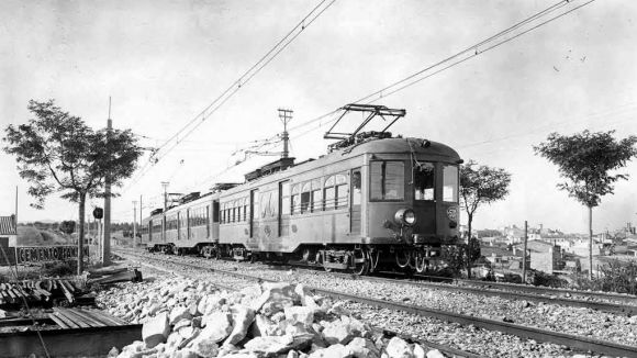 El Museu del Monestir acull avui una taula rodona sobre l'arribada del tren fa 100 anys a Sant Cugat