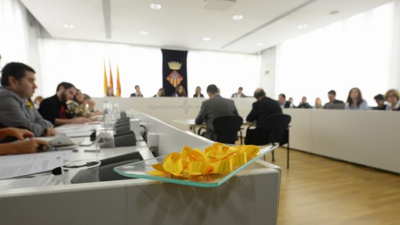 Sant Cugat exigeix la llibertat immediata dels presidents d'Òmnium i l'ANC acusats de sedició