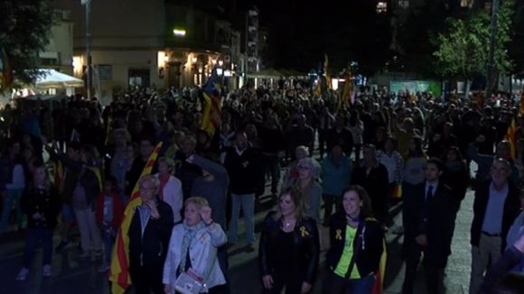 Mig miler de persones s'aplega a Octavià per 'donar la benvinguda' a la República