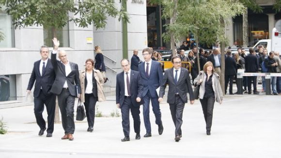 El Suprem cita Romeva i els exconsellers amb acta de diputat per estudiar si els envia a presó