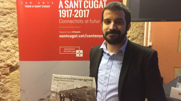 Joan Carles Salmerón: 'L'arribada del tren és equiparable a l'arribada de la informàtica o Internet'