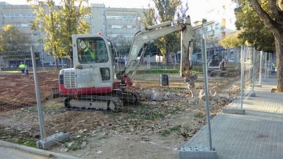 Comencen les obres de nous horts urbans al centre de la ciutat que entraran en funcionament a final d'any
