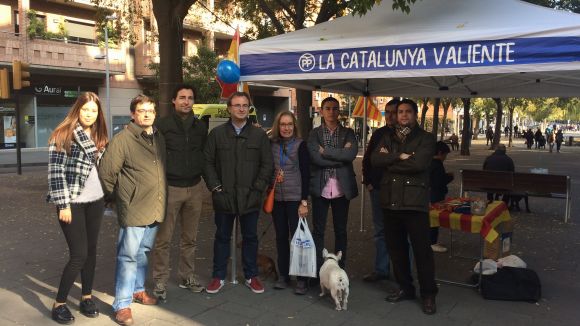 El PP crida els santcugatencs a votar amb seny per aturar la marxa d'empreses i reconciliar ciutadans