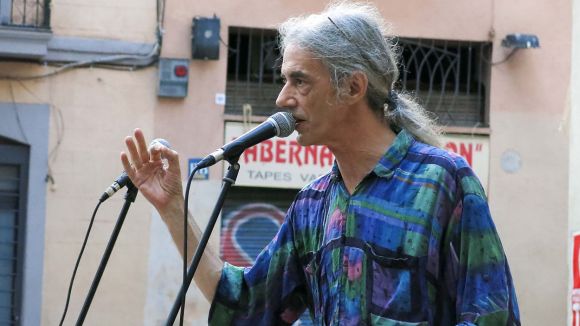 L'actuació d'Enric Casasses és la proposta d'avui del Festival Nacional de Poesia