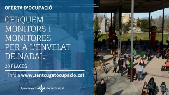 L'Ajuntament ofereix 20 places de monitor per a les activitats que organitza per Nadal