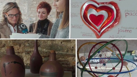 El claustró del Monestir obre les portes al magazín per conèixer la mostra 'Reflexions'