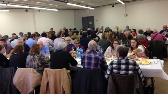 Sant Cugat i La Haba consoliden el seu agermanament amb un dinar al Casal Torreblanca