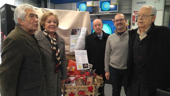 Laura Bifert, guanyadora de la panera solidària de l'Associació Catalana per al Parkinson