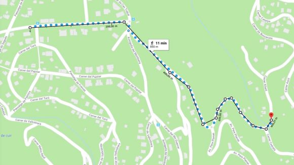 Afectacions al trànsit a l'avinguda Emeterio Escudero i el carrer Buscarons fins a mitjans de febrer