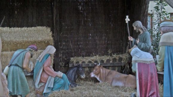 El Pessebre ja es pot visitar a la plaça de Barcelona