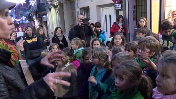 Una desena de cor infantils i juvenils omplen avui el centre de Sant Cugat de nadales