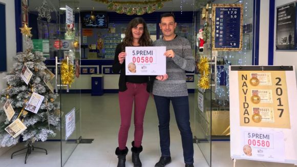 Sant Cugat reparteix un pessic d'un cinquè premi de la Grossa de Nadal