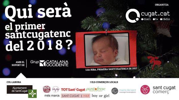 Ser el primer santcugatenc de l'any té premi