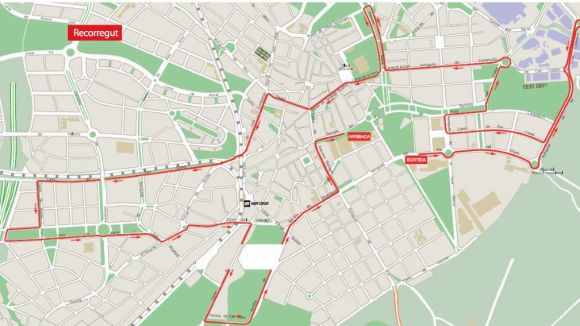 Afectacions en la mobilitat per la Sant Silvestre
