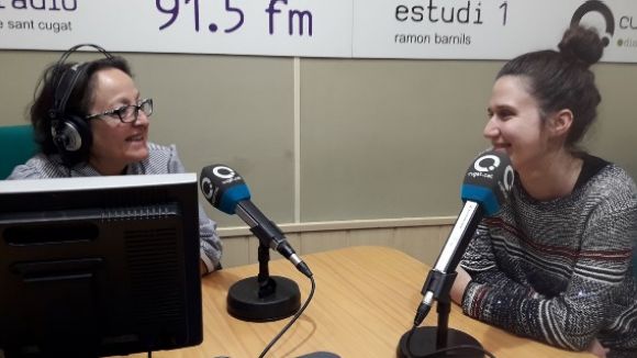 'D'aquí i d'allà' dóna la benvinguda a la nova santcugatenca Rebeca Oroz