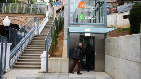 El nou caixer del BBVA de la Floresta s'ubicarà al vestíbul de l'estació